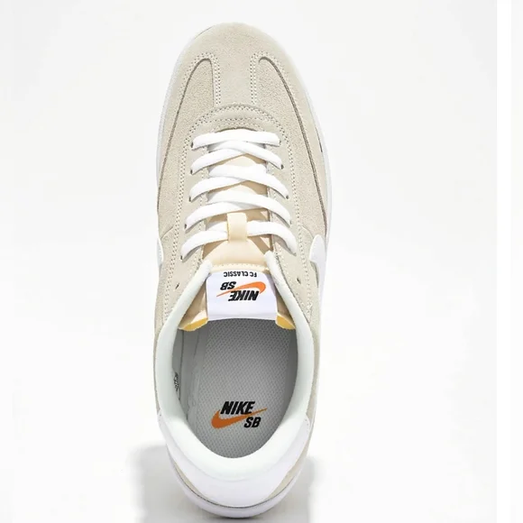 NWT Men's Nike SB FC Classic Shoes. In Color Summit White.Comes In Various Sizes - Picture 6 of 9